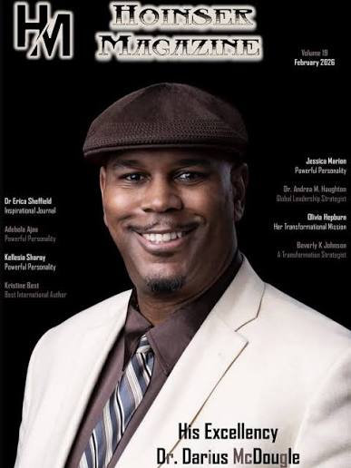 Hoinser Magazine February 2026 cover featuring Dr. Darius McDougle
