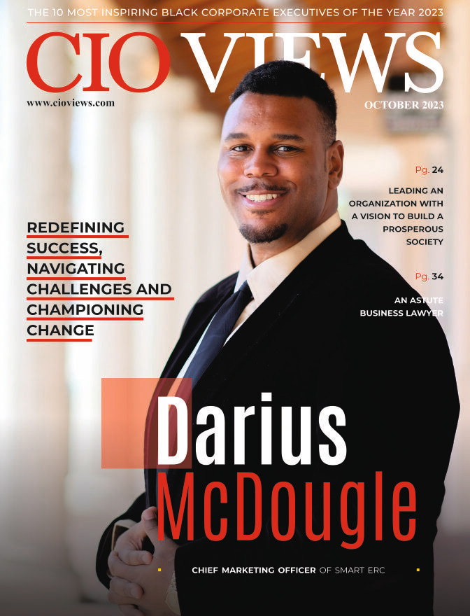 CIO Views cover featuring Dr. Darius McDougle