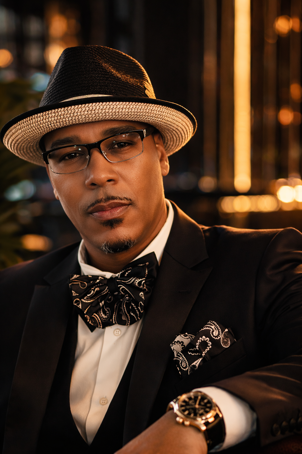 Dr. Darius McDougle, full face and hat visible